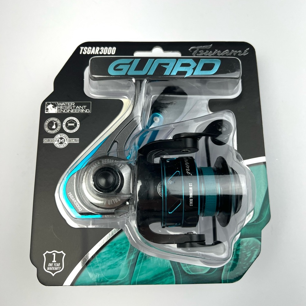 GUARD Tsunami 3000 FISHING REEL TSGAR3000 Freshwater 3+1 Bearing Gear 5.1:1